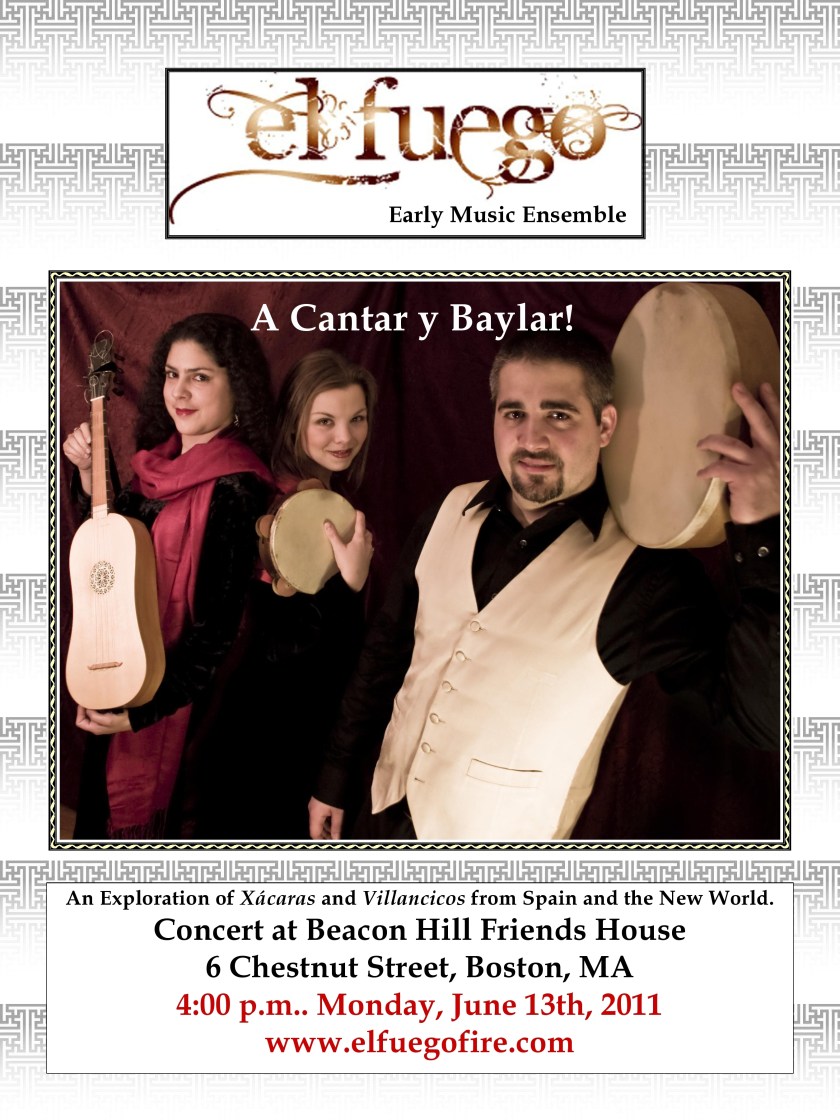 El Fuego Concert Poster