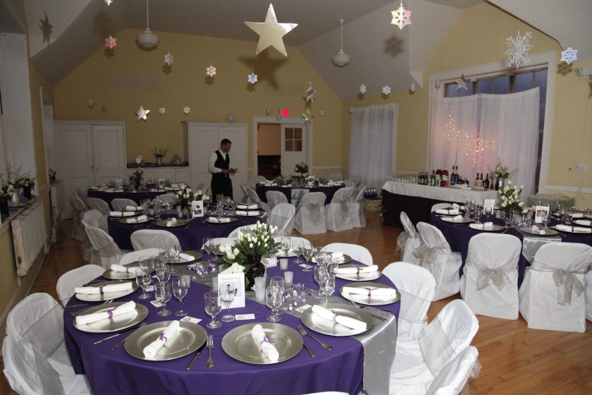 Reception tables