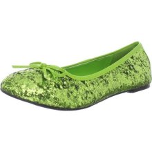 green clown shoes