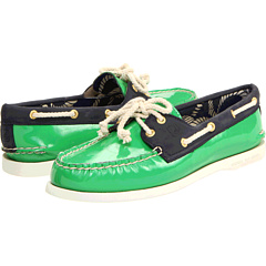 green preppy shoes