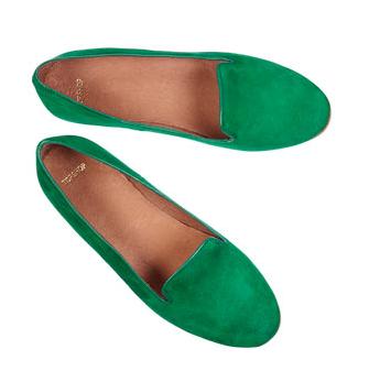green loafers
