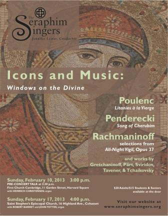 The Seraphim Singers: Icons and Music