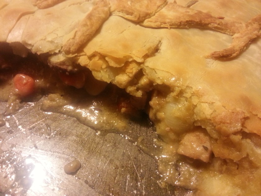 Not sure how well you can see, but it's thick, brown, and savory.  And there is a lot of it.  