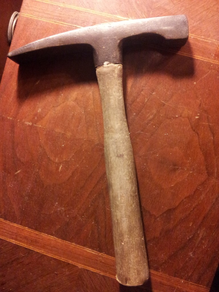 The mighty rock hammer.