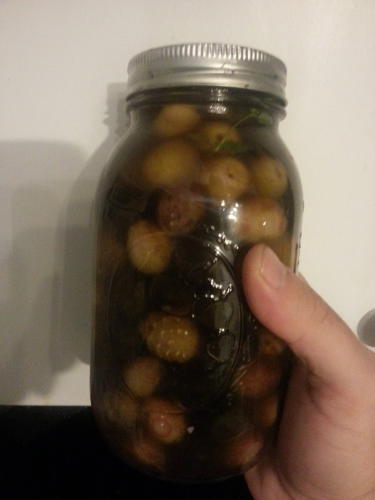 Mmmmmm, olives. 