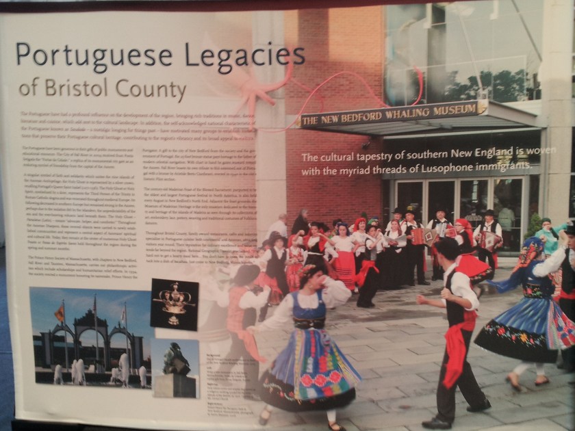 A huge part of the population in New Bedford, and across southern New England in general, is made up of Portuguese speakers from Portugal, the Azores, Madeira, Cape Verde, and Brazil.  
