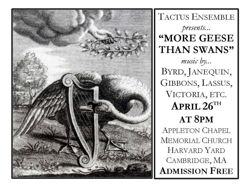 Tactus Spring16 Concert Poster