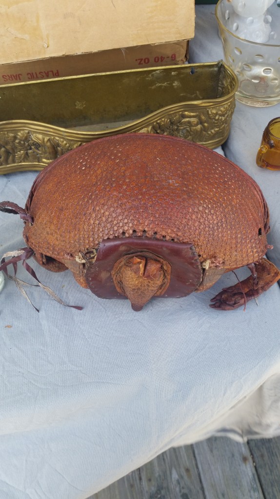 Purse.  Armadillo.